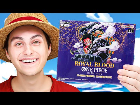 Opening My First Box Of One Piece Cards!