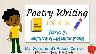 ✏️ How to Write a Limerick Poem | Poetry Writing for Kids and Beginners