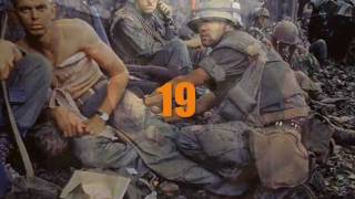 Paul Hardcastle  &#39;19&#39; (12 inch version) with lyrics; Vietnam War in colour by Willem van Maanen.