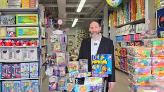 Stop cleaning your Toys for Pesach! TOYS 4 U! a full wagon of games for only $$??? WOW!