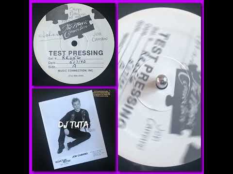 Jon Camano – Stop Playing With My Heart (1990 NJ Freestyle * Test Pressing + rare 8x10 promo photo)