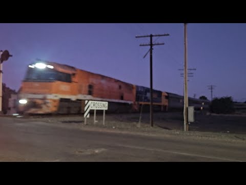 2TA8 JBRE "Great Southern" (NR31+NR67), Brisbane to Adelaide, 2125, 1/1/25, Stawell VIC