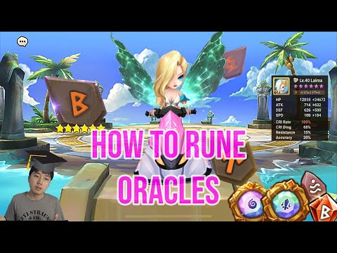 How to Rune a G3 Praha, Juno, Seara, Laima, Giana - Summoners War