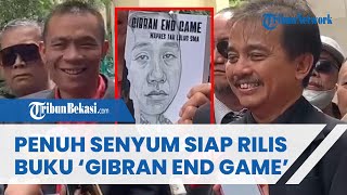 PENUH SENYUMAN! Rismon Luncurkan Buku Berjudul Gibran End Game di Tengah Kasus Ijazah Jokowi