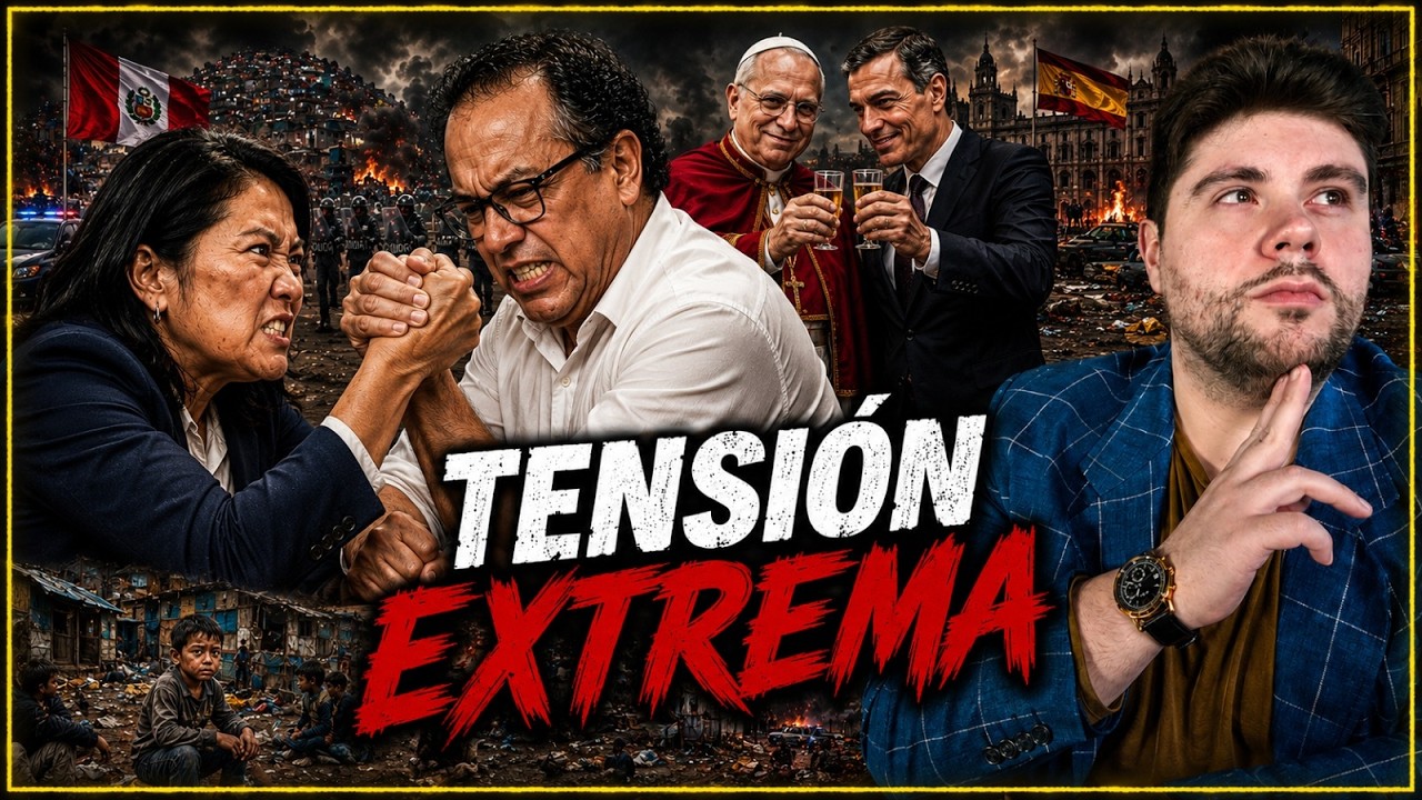 🔴 PERÚ a UN PASO del INFIERNO COMUNISTA 🚨 ¡HUYE!  🇻🇦 El PAPA PERUANO encubre al DICTADOR SÁNCHEZ
