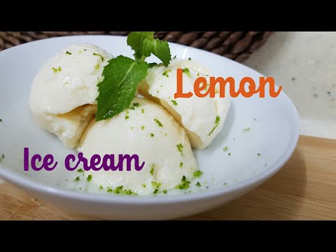ලෙමන් අයිස්ක්‍රීම් එකක් හදමුද😍😍😍 ,අතුරැපසකට 👍