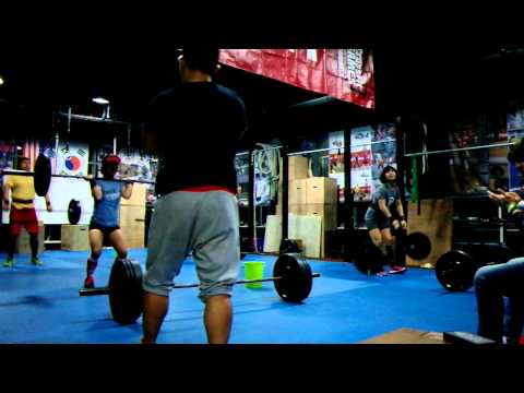 CrossFit LOL victor gym 140504 PM 8:30 C&J victor&coach&athlete
