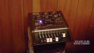 Video thumbnail for Rock Organ Sounds (1) - Roland VK-8M / D BEAM  leslie sound by Sound_Cubizm10 by Gisaione