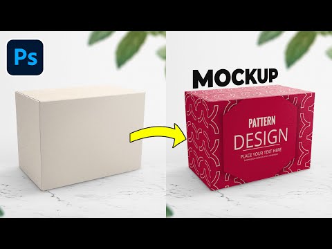 Create Box Mockup Photoshop Tutorial