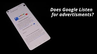 Does Google Listen To Your Phone For Ads? (my dumb experiment tested...)