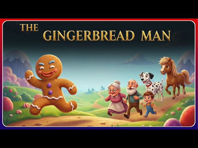 The Gingerbread Man | Animated Bedtime Fairy Tale in English