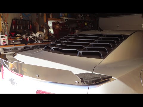 Camaro 5th Gen 2010-2015 Louver Install!!