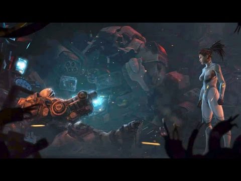 Kerrigan Kills General Warfield on Char (Starcraft 2 | Conscience Cutscene)