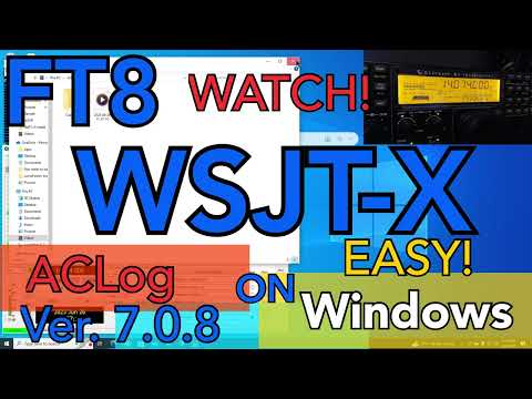 FT8 Logging Super Easy - WSJT-X ACLog Integration