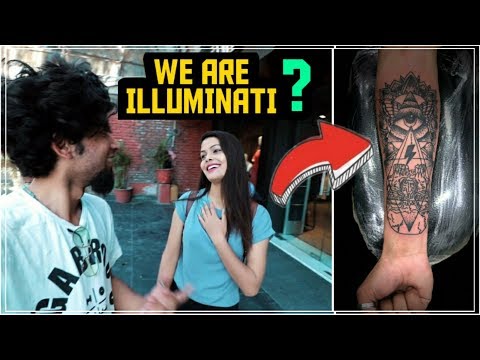 Illuminati Hand Tattoo