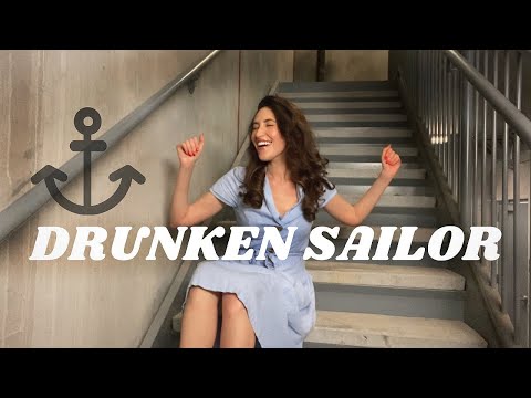 Drunken Sailor//Sea Shanty IN A STAIRWELL