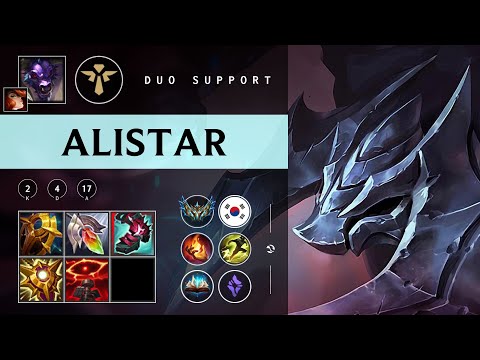 Alistar Support vs Rakan - KR Challenger Patch 25.23