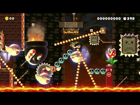 ~ずっと走ると半自動~  【KEEP🡒+Y】 DASH!! (4 by へ~き - Super Mario Maker 2 - No Commentary 1by