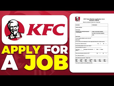 How To Apply For a Job At KFC - Step By Step