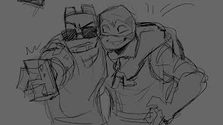 Twin Confusion | | Cass' Apocalyptic Series | | Ep.42 | | ROTTMNT Comic Dub | | READ DESC.! |