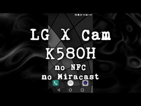 LG X Cam -NO NFC-NO MIRACAST- [K580H] + Launcher LG + SCREEN RECORD NO ROOT