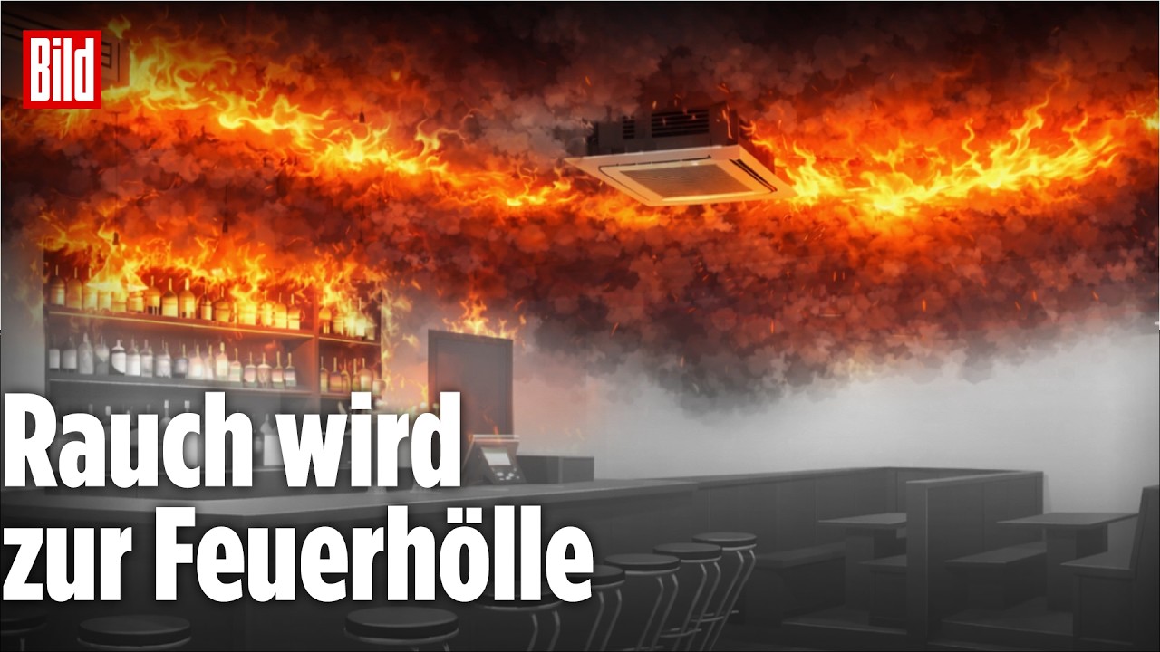 EIN FUNKE REICHT: Wenn Rauch plötzlich zur Feuerwalze wird