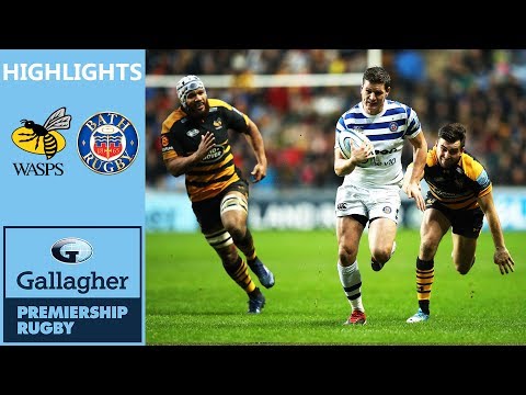 Freddie Burns Masterclass at Ricoh Arena | Wasps v Bath | Gallagher Premiership - Highlights