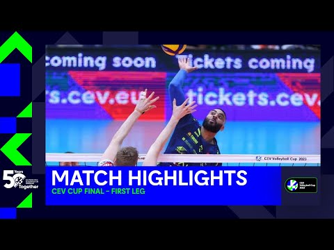 Match Highlights I CEV Cup Final I Valsa Group Modena vs Knack Roeselare