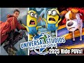 Universal Studios Hollywood ALL Ride POVs 2025