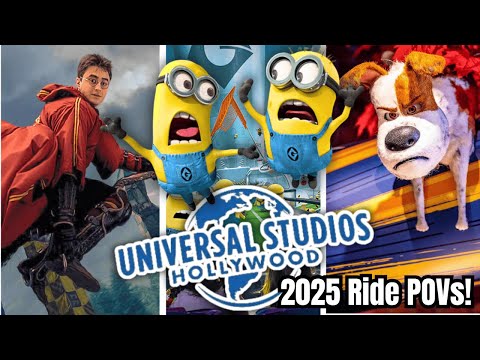 Thumbnail for Universal Studios Hollywood - ALL Ride POVs 2025 by Ride