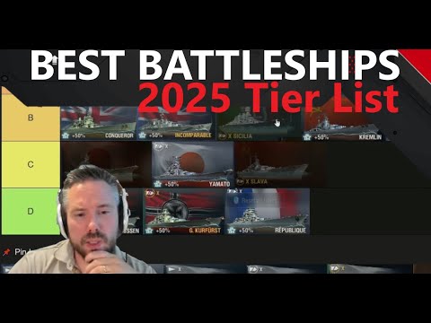 Best Battleships 2025 - Tier List