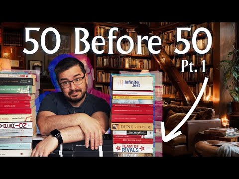 50 Books to Read Before 50: My Epic Challenge!