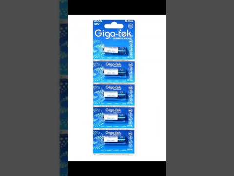 Giga-Tek LR 27A 12V Alkaline Battery (Pack Of 10)