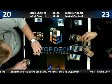 Standard w/ Commentary 1/9/19: Brice Sheeler (Jeskai Control) vs. Jesse Sinopoli (Jeskai Control)
