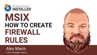 How to add firewall rules in MSIX