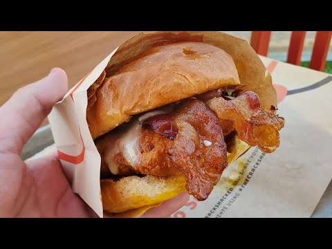 The Crack Shack Senor Croque Chicken Sandwich - San Diego Adventure