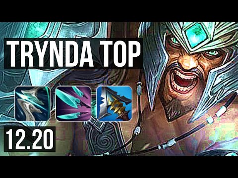 TRYNDA vs GP (TOP) | 8/0/5, 65% winrate, Legendary | KR Grandmaster | 12.20