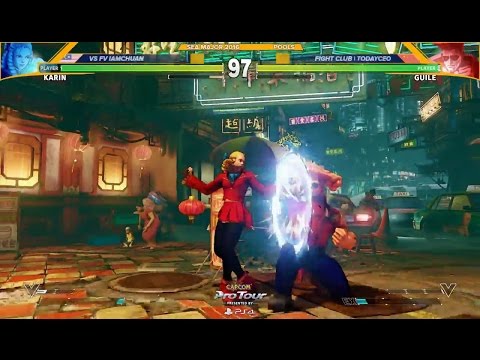 Johnny (Karin) vs Iamchuan (Guile) - SEA Major 2016 - Pools