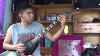 Kreator - Terror Zone (Guitar cover with solo)