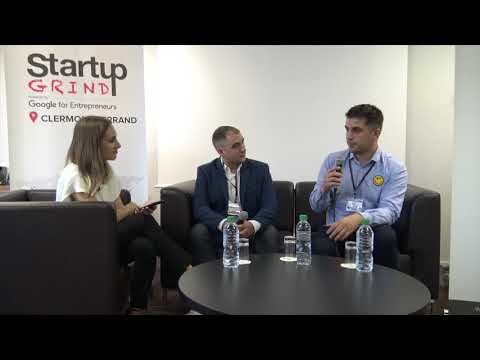 Startup Grind Clermont-Ferrand : Allan Kinic (CEO Agence Kinic) ans Anthony Da Costa (Old Grump)