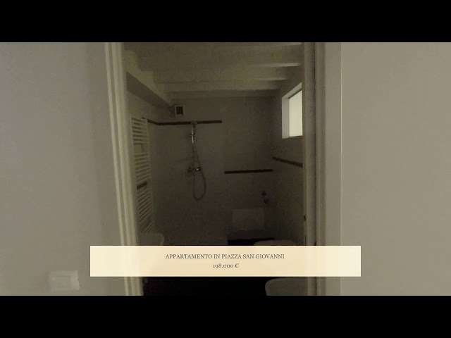 PIAZZA SAN GIOVANNI APPARTAMENTO COMPLETAMENTE RISTRUTTURATO