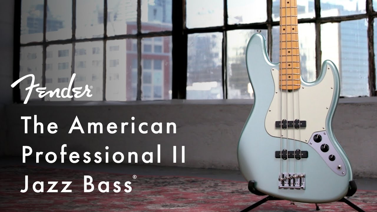 FENDER Fender USA 【入荷待ち、ご予約受付中】 American Professional II Jazz Bass  LEFT-HAND (Miami Blue/Maple)