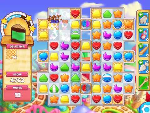 Cookie Jam. Level 1175. NO boosters.