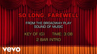 The Sound of Music - So Long, Farewell (Karaoke)