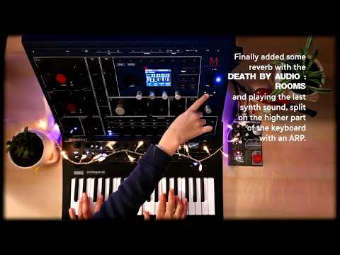 058▶️ Waldorf - M | Live jam (WaldorfM + Death By Audio Rooms) Wavetable Synth Arp