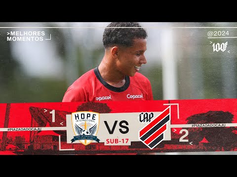 Hope Internacional 1x2 Athletico Paranaense - Paranaense Sub-17 | MELHORES MOMENTOS