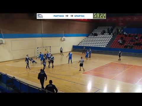 ARKUS liga 19. kolo / RK Partizan - RK Spartak / 01.03.2020.