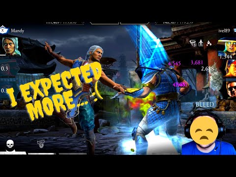 MK11 Fujin Gameplay! Good Fighter! TERRIBLE SUPPORT! :(