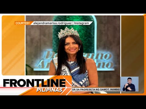 60-year-old lawyer, nanalong Miss Universe Buenos Aires Frontline Pilipinas