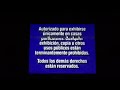 Navy Blue Spanish FBI Warning Screens Early 2000
